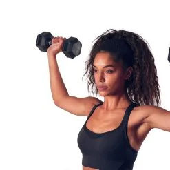 BODYTONE Mancuernas De Goma Hexagonales Profesionales 12Kg -Running comercio mancuernas de goma hexagonales profesionales 12kg 2