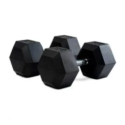 BODYTONE Mancuernas De Goma Hexagonales Profesionales 30Kg -Running comercio mancuernas de goma hexagonales profesionales 30kg 1