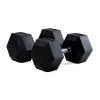 BODYTONE Mancuernas De Goma Hexagonales Profesionales 32Kg -Running comercio mancuernas de goma hexagonales profesionales 32kg
