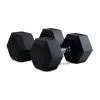 BODYTONE Mancuernas De Goma Hexagonales Profesionales 35Kg -Running comercio mancuernas de goma hexagonales profesionales 35kg