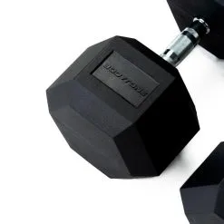 BODYTONE Mancuernas De Goma Hexagonales Profesionales 7,5Kg -Running comercio mancuernas de goma hexagonales profesionales 75kg 3