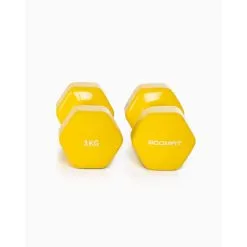 Running comercio -Running comercio mancuernas de vinilo 3kg pareja boomfit 1