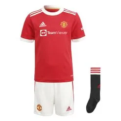 ADIDAS Miniconjunto Primera Equipación Manchester United 21/22 -Running comercio miniconjunto primera equipacion manchester united 2122 1