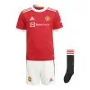 ADIDAS Miniconjunto Primera Equipación Manchester United 21/22 -Running comercio miniconjunto primera equipacion manchester united 2122