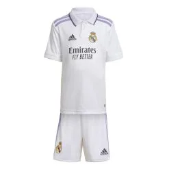 ADIDAS Miniconjunto Primera Equipación Real Madrid 22/23 -Running comercio miniconjunto primera equipacion real madrid 2223 2