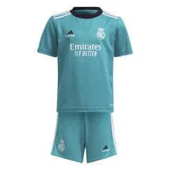 ADIDAS Miniconjunto Tercera Equipación Real Madrid 21/22 -Running comercio miniconjunto tercera equipacion real madrid 2122 2
