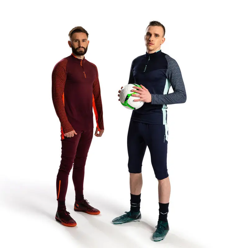 Pantalón Chándal Corto Fútbol Kipsta CLR Adulto Burdeos 7 Pantalón Chándal Corto Fútbol Kipsta CLR Adulto Burdeos - Imagen 5