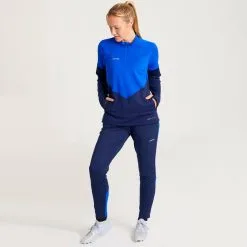 Kipsta Pantalón Chándal De Fútbol Mujer Viralto Azul -Running comercio pantalon chandal de futbol mujer viralto azul 2