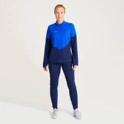 Kipsta Pantalón Chándal De Fútbol Mujer Viralto Azul -Running comercio pantalon chandal de futbol mujer viralto azul 3