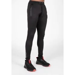 Running comercio -Running comercio pantalon chandal fitness largo hombre gorilla wear sullivan negro 1
