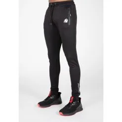 Pantalón Chándal Fitness Largo Hombre GORILLA WEAR Sullivan Negro