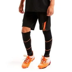 Pantalón Corto De Fútbol Niños Kipsta CLR Negro Y Naranja -Running comercio pantalon corto de futbol nios kipsta clr negro y naranja 4