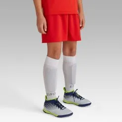 Pantalón Corto De Fútbol Niños Kipsta F100 Blanco -Running comercio pantalon corto de futbol nios kipsta f100 rojo