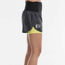 Pantalón Corto De Pádel Para Mujer - Bullpadel Lonja Negro -Running comercio pantalon corto de padel para mujer bullpadel lonja negro 2