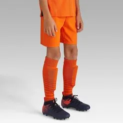 Pantalón Corto Fútbol Niños Kipsta F500 Violeta -Running comercio pantalon corto futbol nios kipsta f500 naranja