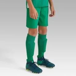 Pantalón Corto Fútbol Niños Kipsta F500 Violeta -Running comercio pantalon corto futbol nios kipsta f500 verde