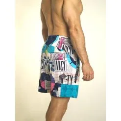 Pantalón Corto Hombre Banbroken SYNCHRO Multicolor -Running comercio pantalon corto hombre banbroken synchro multicolor 3