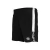PANTALÓN CORTO UMBRO ROSE NEGRO NIÑO -Running comercio pantalon corto umbro rose negro nio