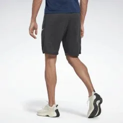 Reebok Pantalón Corto Workout Ready Mélange -Running comercio pantalon corto workout ready melange 3
