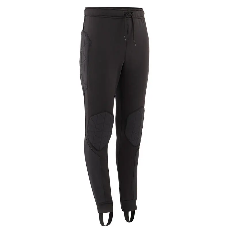 Pantalón De Portero De Fútbol Niños Kipsta F100 Negro 5 Pantalón De Portero De Fútbol Niños Kipsta F100 Negro - Imagen 3