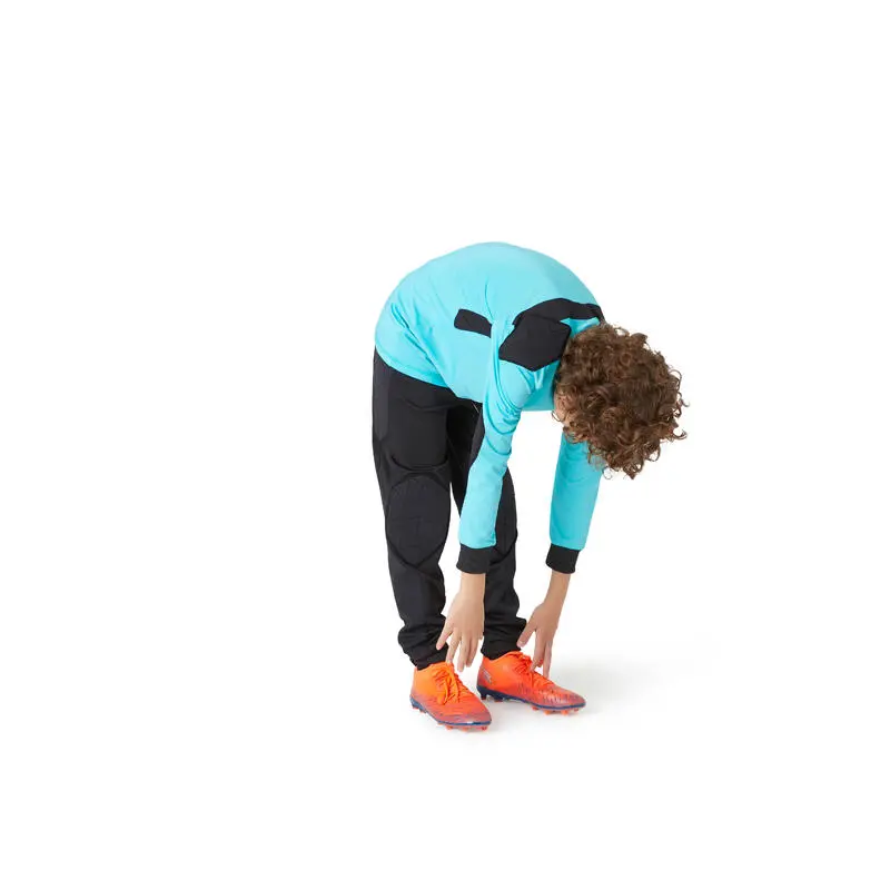 Pantalón De Portero De Fútbol Niños Kipsta F100 Negro 6 Pantalón De Portero De Fútbol Niños Kipsta F100 Negro - Imagen 4