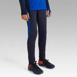 Pantalón Entrenamiento Fútbol Kipsta TP900 Niños Azul Marino Y Azul índigo -Running comercio pantalon entrenamiento futbol kipsta tp900 nios azul marino y azul indigo 1