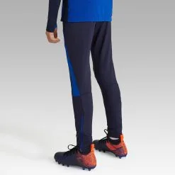 Pantalón Entrenamiento Fútbol Kipsta TP900 Niños Azul Marino Y Azul índigo -Running comercio pantalon entrenamiento futbol kipsta tp900 nios azul marino y azul indigo 2