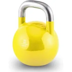 OZIO FITNESS Pesa Rusa Kettlebell Competición 16 Kg Acero Premium Amarilla -Running comercio pesa rusa kettlebell competicion 16 kg acero premium amarilla 1