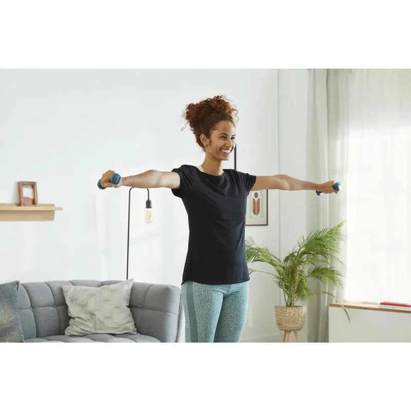 Domyos Pesas 2 X 0,5 Kg De Vinilo Fitness Gimnasia En Casa Pilates Nyamba Azul 5 Domyos Pesas 2 X 0,5 Kg De Vinilo Fitness Gimnasia En Casa Pilates Nyamba Azul - Imagen 3