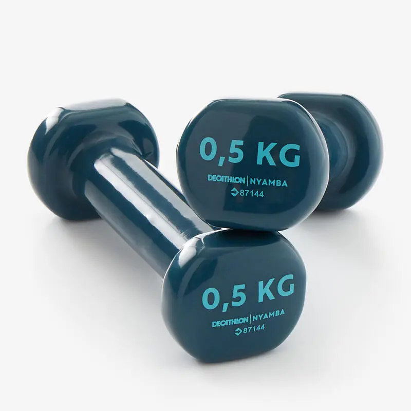 Domyos Pesas 2 X 0,5 Kg De Vinilo Fitness Gimnasia En Casa Pilates Nyamba Azul 3 Domyos Pesas 2 X 0,5 Kg De Vinilo Fitness Gimnasia En Casa Pilates Nyamba Azul