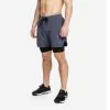 PICSIL Shorts Con Malla Compresión 2 En 1 Hombre Premium 0.1 - L - Gris -Running comercio shorts con malla compresion 2 en 1 hombre premium 01 l gris