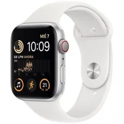 Smartwatch Apple Watch SE LTE Segunda Gen 44mm Aluminio Correa Blanca