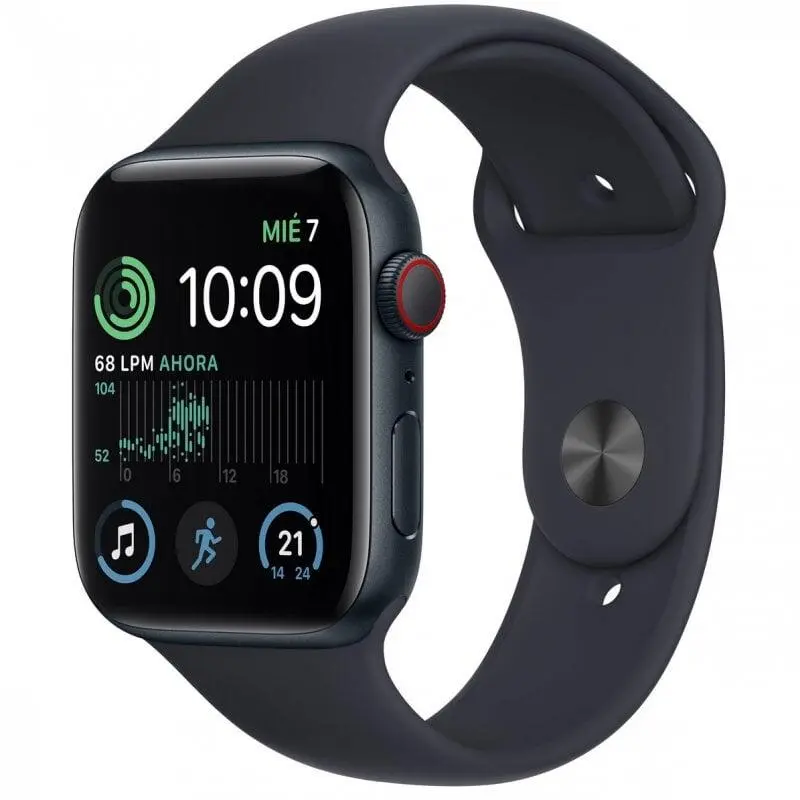 Smartwatch Apple Watch SE LTE Segunda Gen 44mm Aluminio Medianoche Correa Negra 3 Smartwatch Apple Watch SE LTE Segunda Gen 44mm Aluminio Medianoche Correa Negra