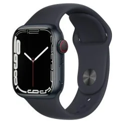Smartwatch Apple Watch Series 7 GPS+Cellular 41mm Aluminio Negro Correa Negra