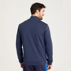 Sudadera Chándal De Fútbol Con Cremallera Aduto Kipsta Essential Marino Y Azul -Running comercio sudadera chandal de futbol con cremallera aduto kipsta essential marino y azul 2