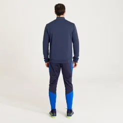 Sudadera Chándal De Fútbol Con Cremallera Aduto Kipsta Essential Marino Y Azul -Running comercio sudadera chandal de futbol con cremallera aduto kipsta essential marino y azul 4