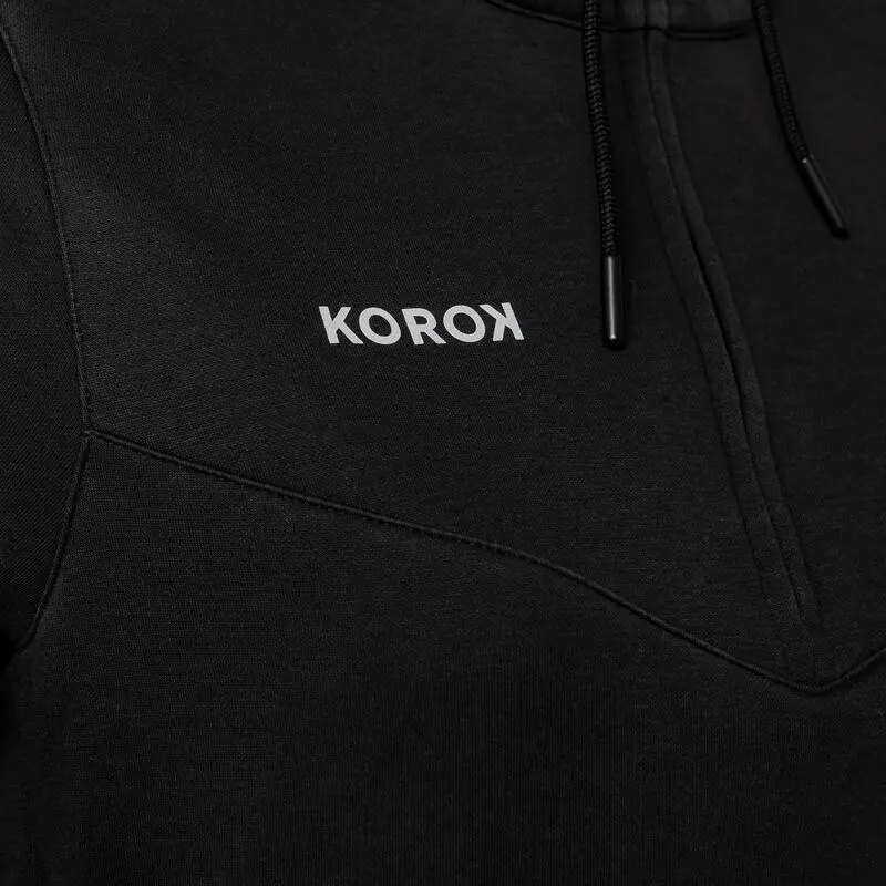 KOROK Sudadera De Hockey Sobre Hierba Mujer FH500 Negro 5 KOROK Sudadera De Hockey Sobre Hierba Mujer FH500 Negro - Imagen 3