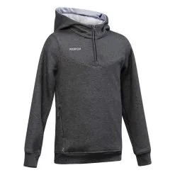 KOROK Sudadera De Hockey Sobre Hierba Niños FH500 Gris