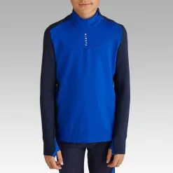 Sudadera Fútbol Kipsta T900 Niños Azul Y Azul Marino -Running comercio sudadera futbol kipsta t900 nios azul y azul marino 1
