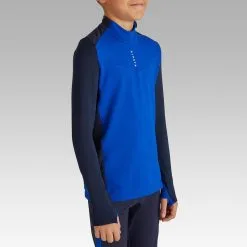 Sudadera Fútbol Kipsta T900 Niños Azul Y Azul Marino -Running comercio sudadera futbol kipsta t900 nios azul y azul marino 4