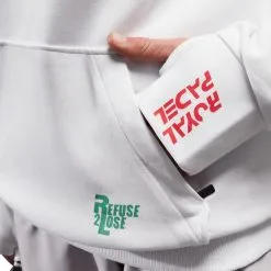 Sudadera Manga Larga De Pádel Royal Padel Blanca Mujer -Running comercio sudadera manga larga de padel royal padel blanca mujer 2