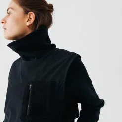 Kalenji Sudadera Térmica Running Cálida Mujer Warm+ Long Negro -Running comercio sudadera termica running calida mujer warm long negro 3