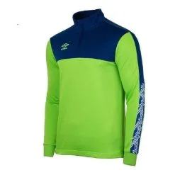 SUDADERA UMBRO COVADONGA NEGRA BLANCO NIÑO -Running comercio sudadera umbro covadonga verde marino nio
