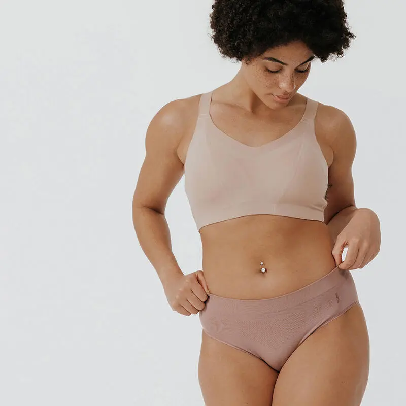 Kalenji SUJETADOR-TOP DEPORTIVO NUDE CONFORT SUJECIÓN ALTA 6 Kalenji SUJETADOR-TOP DEPORTIVO NUDE CONFORT SUJECIÓN ALTA - Imagen 4