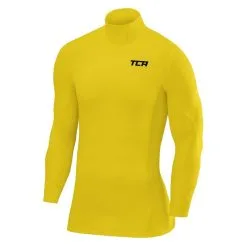 TCA SuperThermal Camiseta De Compresión Manga Larga Con Cuello Redondo Para Hombre -Running comercio superthermal camiseta de compresion manga larga con cuello redondo para hombre 5