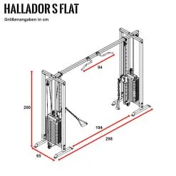 SUPRFIT Supfit Hallador Cable Pull Tower- Basement Edition - Negro -Running comercio supfit hallador cable pull tower basement edition negro 4