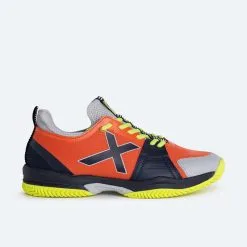 Zapatilla De Pádel MUNICH Oxygen Plus Adulto Naranja