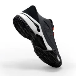 Zapatillas De Pádel Hombre Kuikma PS 500 M Gris Negro -Running comercio zapatillas de padel hombre kuikma ps 500 m gris negro 3