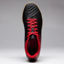 IMVISO Zapatillas Fútbol Sala Niños Kipsta Agility 100 Negro Rojo -Running comercio zapatillas futbol sala nios kipsta agility 100 negro rojo 3